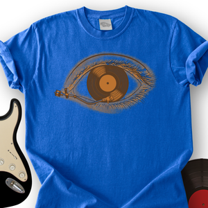 Eye with Vinyl Record T-Shirt