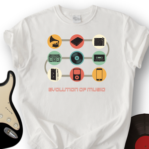 Evolution of Music T-Shirt