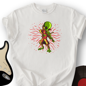 Alien Playing Violin T-Shirt