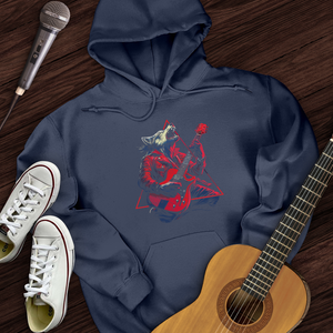 Fierce Wolf Guitar Hoodie