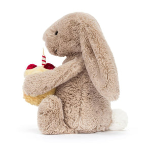 Birthday Cake Bunny Plush Toy