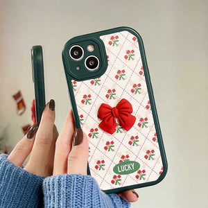Bow Flowers iPhone Case