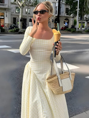 Butter Yellow Maxi Dress
