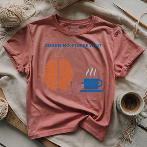 Charging. Please Wait T-shirt