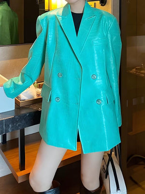 Crocodile Blazer Jacket
