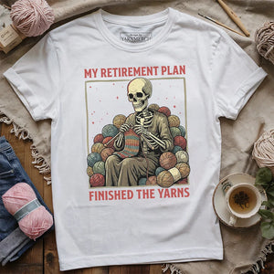 Finished The Yarns T-shirt