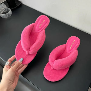 Fluffy Flip Flops