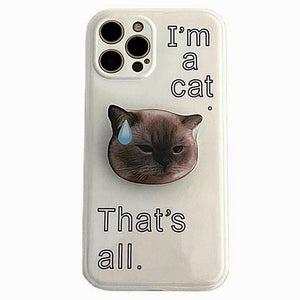 I'm a Cat iPhone Case