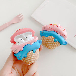 Pastel Ice Cream AirPods Case