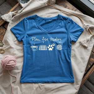 Plan For Today Lady V-neck