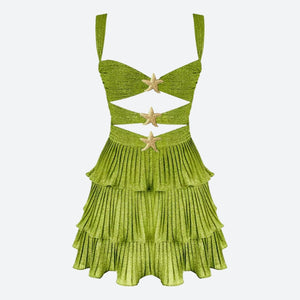 Starfish Glitter Mini Dress