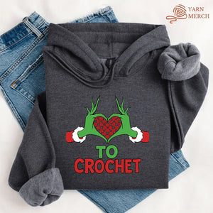 Yarnville Heart Hoodie