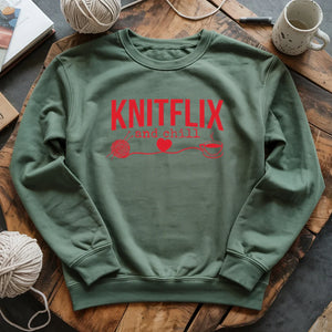 Knitflix And Chill Sweatshirt