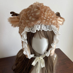 Forest Fawn Lace Hat