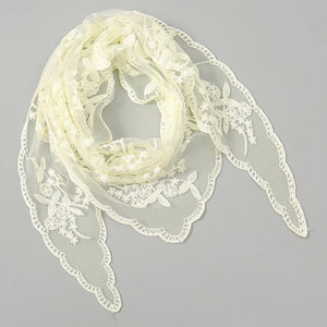 All Eyes On Her Lace Hair Scarf