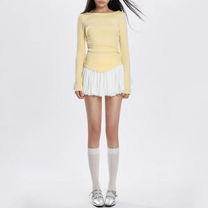 Lemon Pie Long Sleeve Top