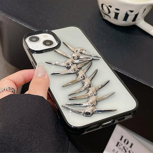 Metal Fish Clear IPhone Case