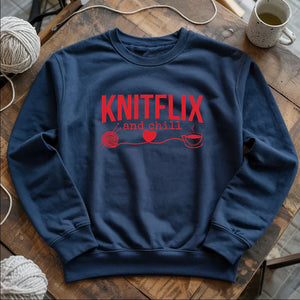 Knitflix And Chill Sweatshirt