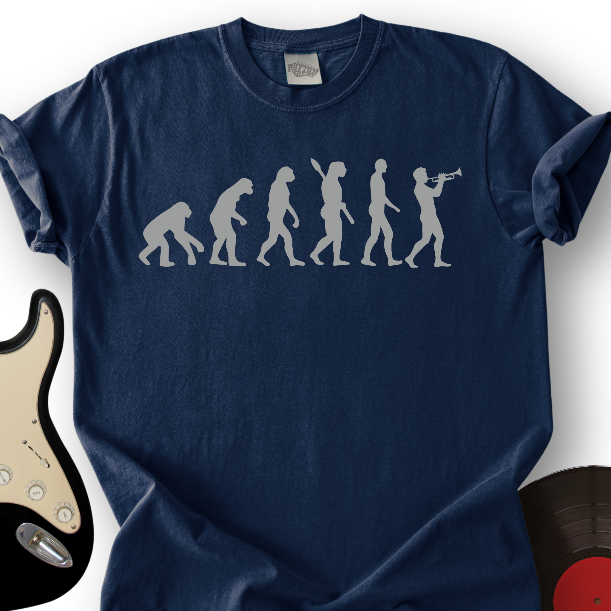 Evolution of Trumpet Musician T-Shirt