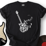 Floral Guitar T-Shirt