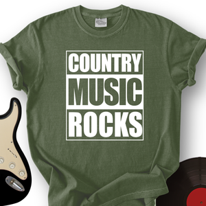 Country Music Rocks T-Shirt
