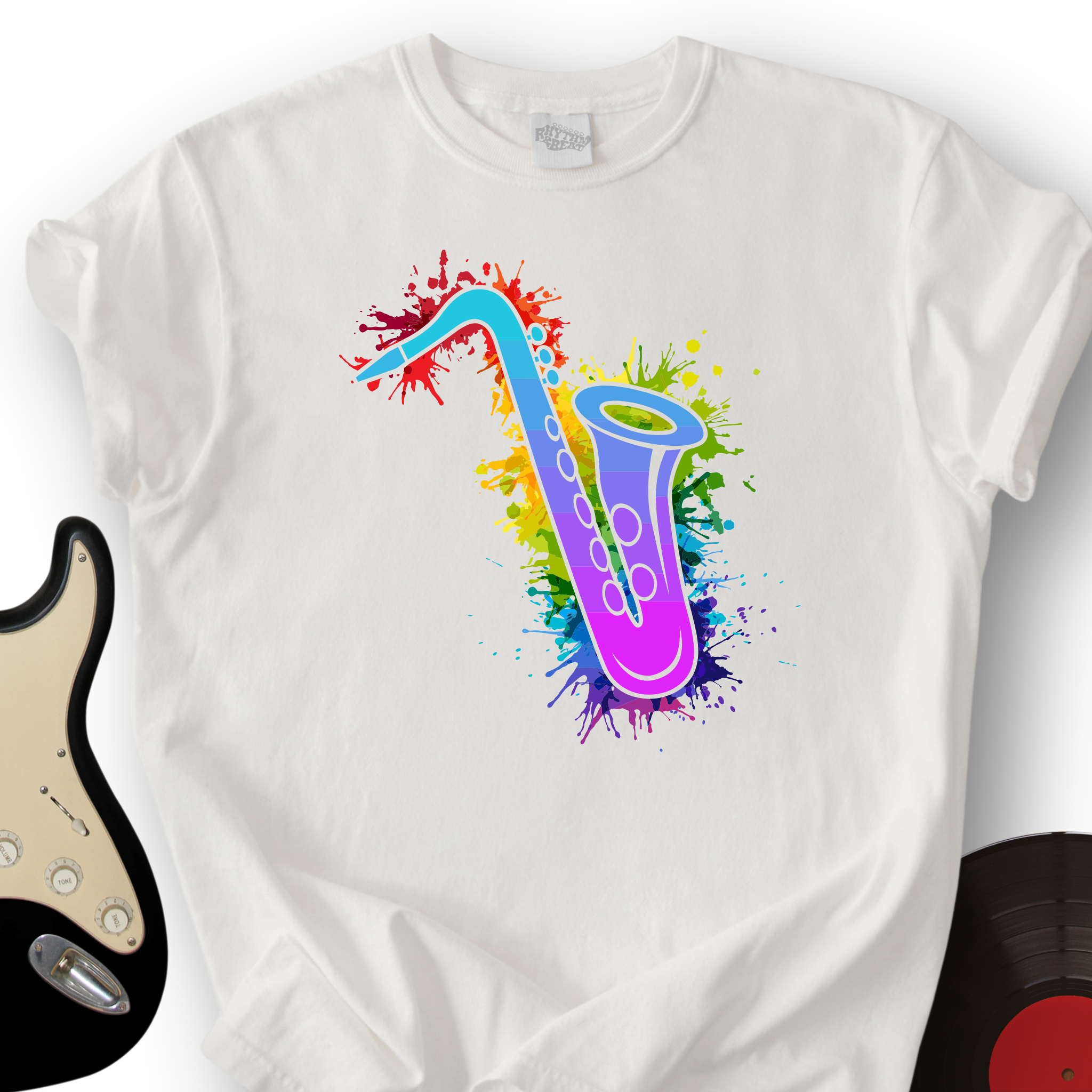 Graffiti Sax T-Shirt