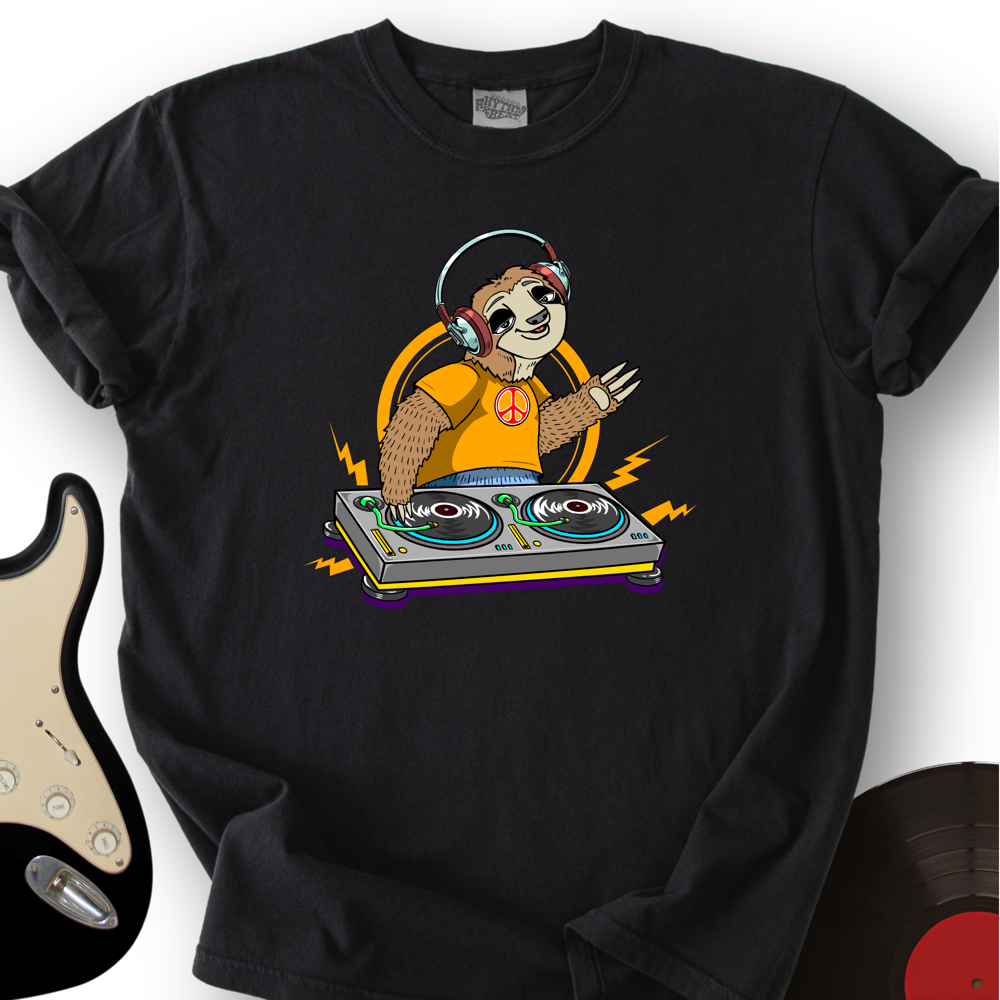 DJ Sloth T-Shirt