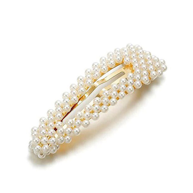 Large Pearl Snap Hair Clips