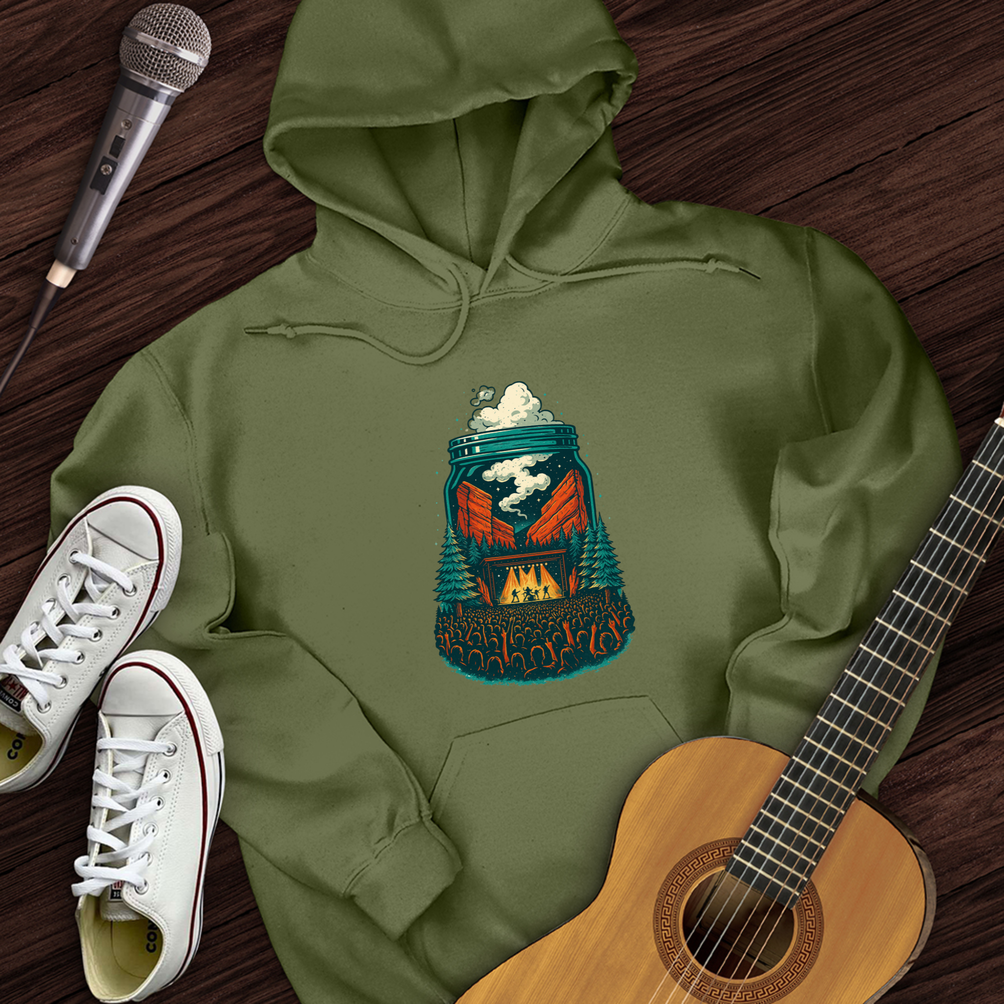 Bottle Up The Music Hoodie