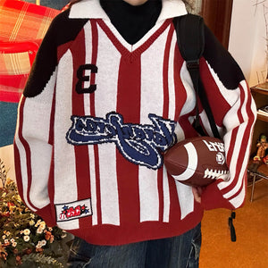 90s Locker Room Knit Sweater