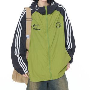 90's Oversized Hooded Jacket