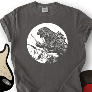 Dino Playing Drums T-Shirt