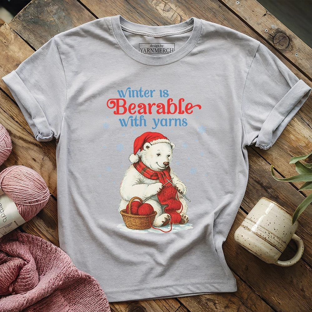 Bearable With Yarns T-shirt