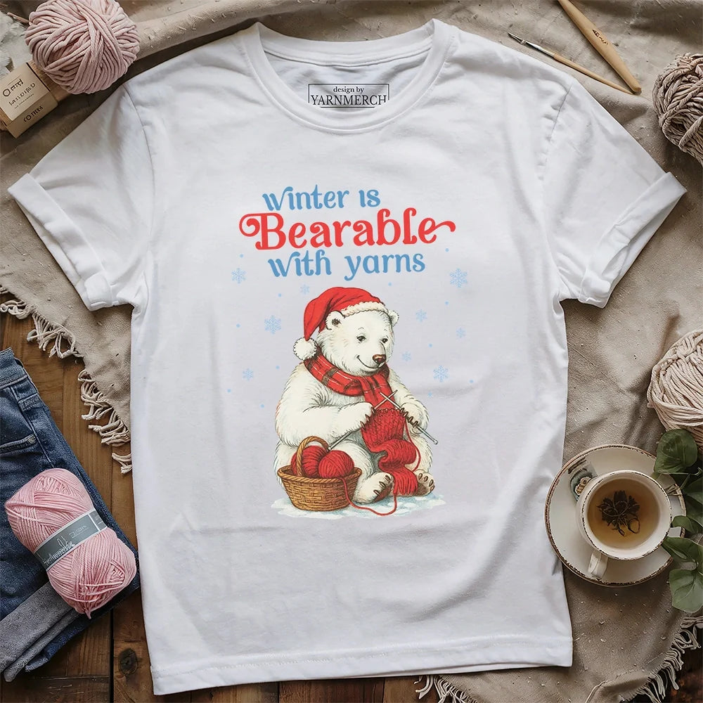 Bearable With Yarns T-shirt