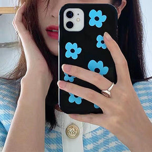 Blue Flower iPhone Case