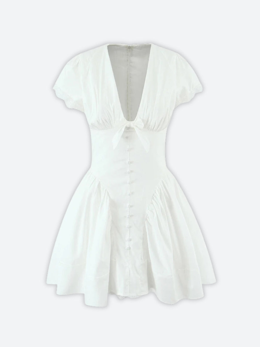 Coquette Gingham Mini Dress