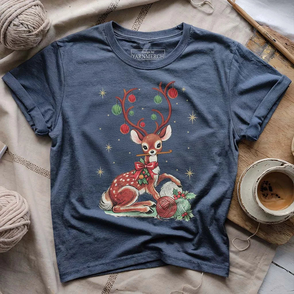 Reindeer Crochet T-shirt