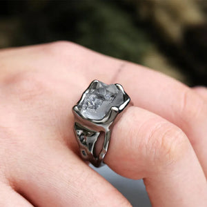 Cyberpunk Crystal Ring