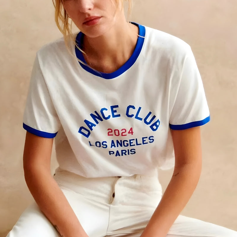 Dance Club Ringer Tee