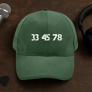 33-45-78 RPM Turntable Cap