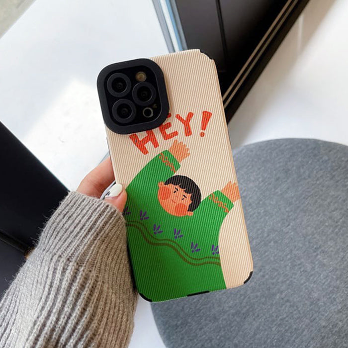 Hey Ha iPhone Case