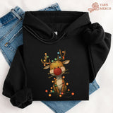 Knitmas Reindeer Hoodie