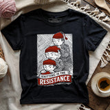 Knitting Is The Resistance T-shirt