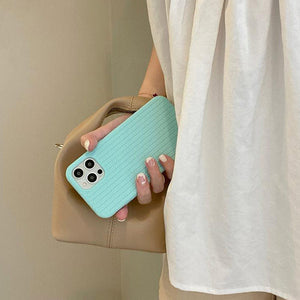 Pastel Knit iPhone Case