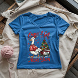 I Got More Yarn Lady V-neck