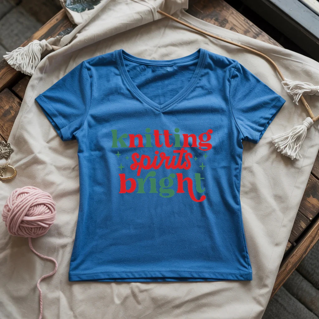 Knitting Spirits Lady V-neck