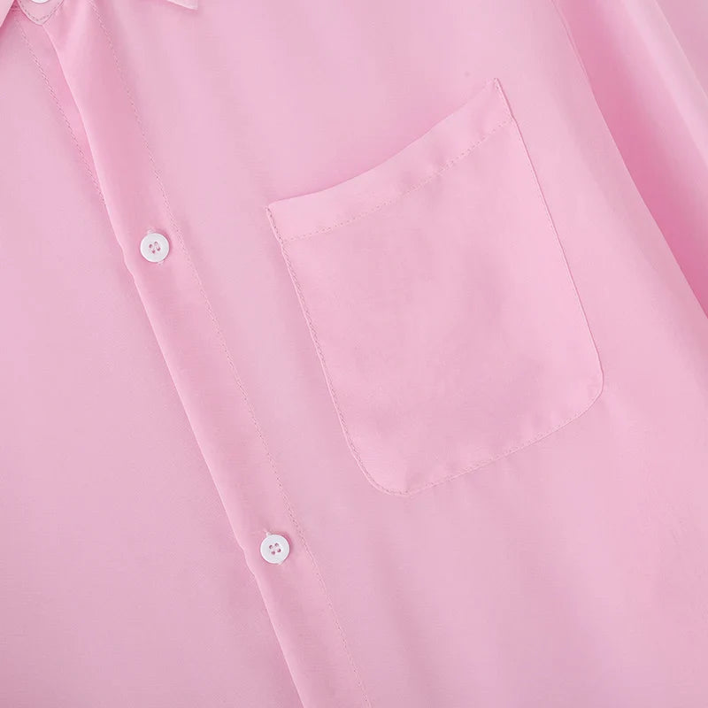 Sheer Button Shirt