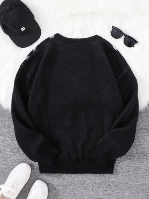 Spiderweb Pullover Sweater