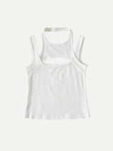 Sporty Asymmetric Tank Top