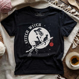 Crochet Stitch Witch Tshirt